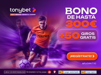 Crea tu cuenta en TonyBet Espa&ntilde;a