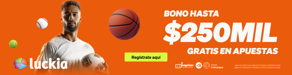Crea tu cuenta en Luckia Colombia