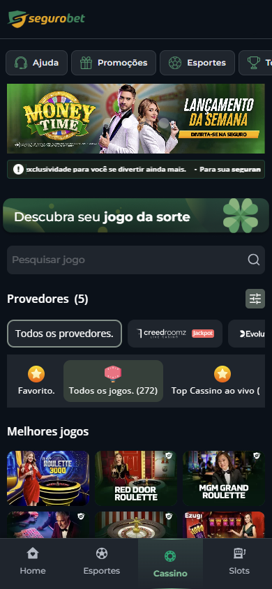 SeguroBet Brasil Cassino da SeguroBet