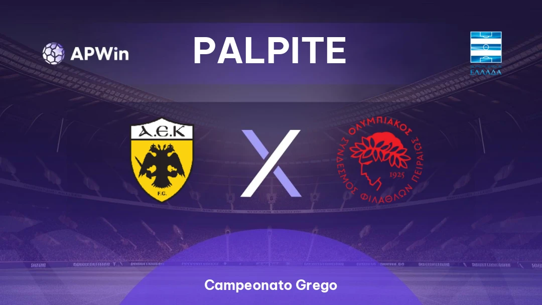AEK Atenas x Olympiacos Thumbnail