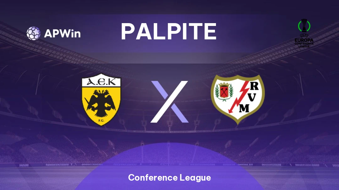 AEK Atenas x Rayo Vallecano | Palpite | Conference League | 16/04