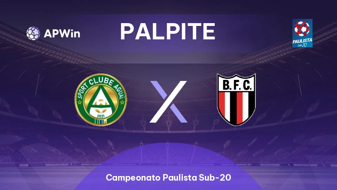 Aguaí Sub-20 x Botafogo-SP Sub-20 Thumbnail