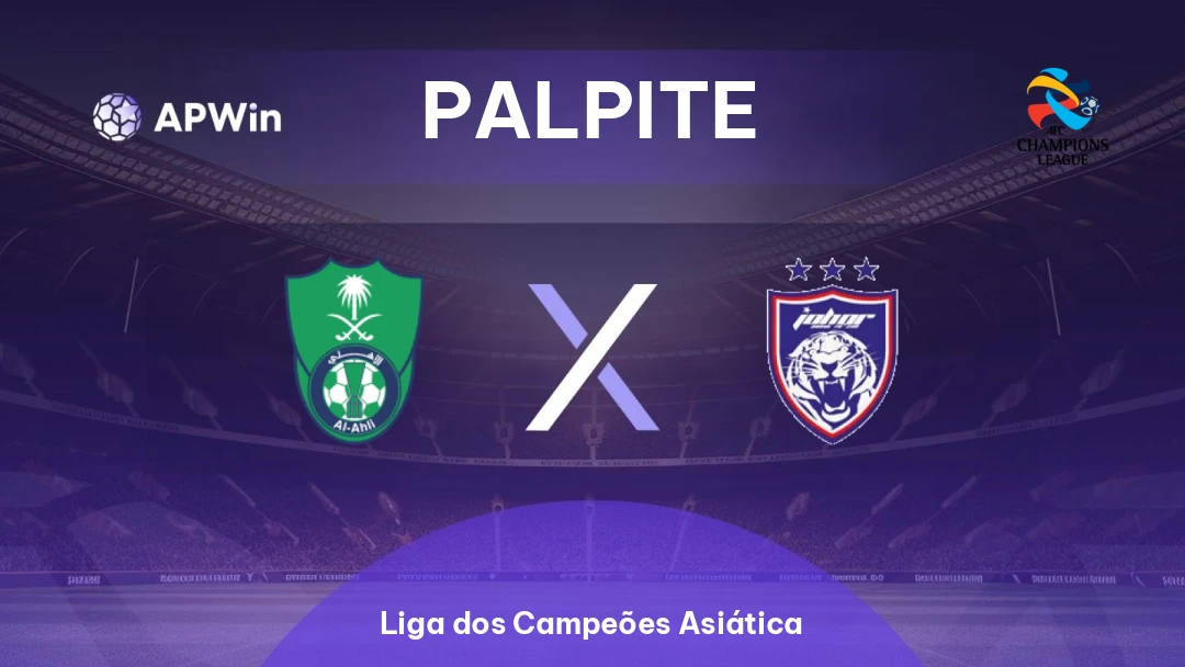 Al-Ahli x Johor Darul Ta'zim Thumbnail