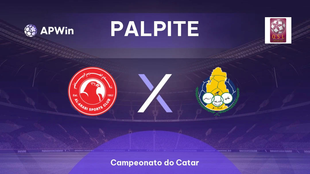 Al Arabi x Al-Gharafa | Palpite | Campeonato do Catar | 15/01