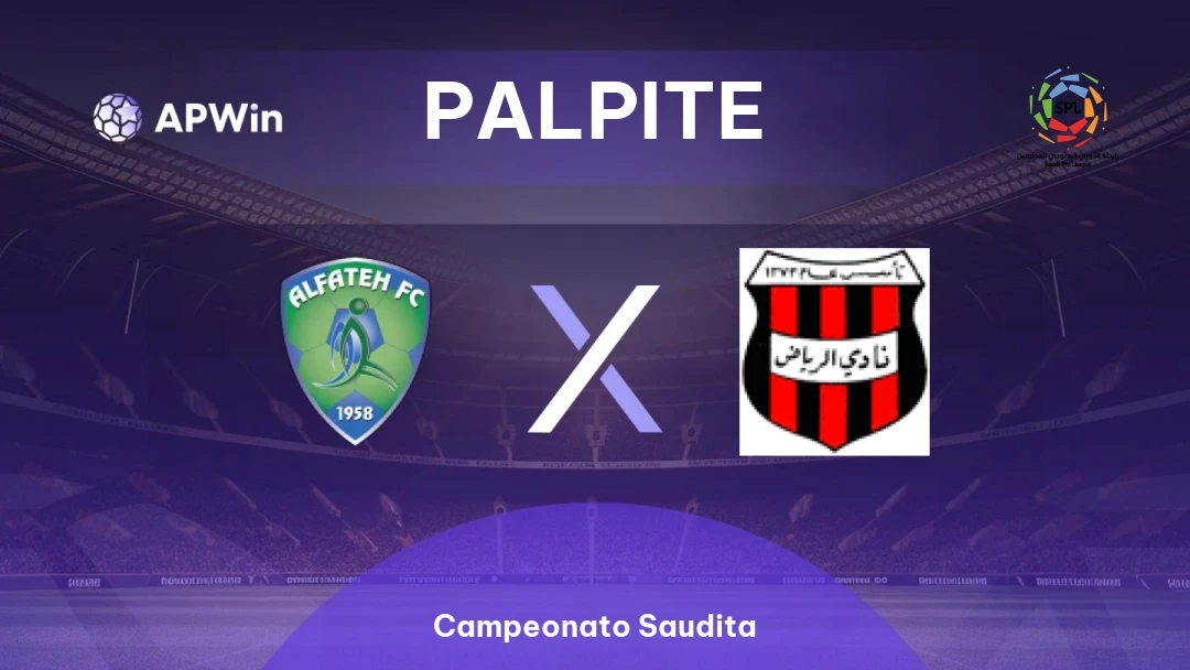 Al-Fateh x Al-Riyadh | Palpite | Campeonato Saudita | 13/01