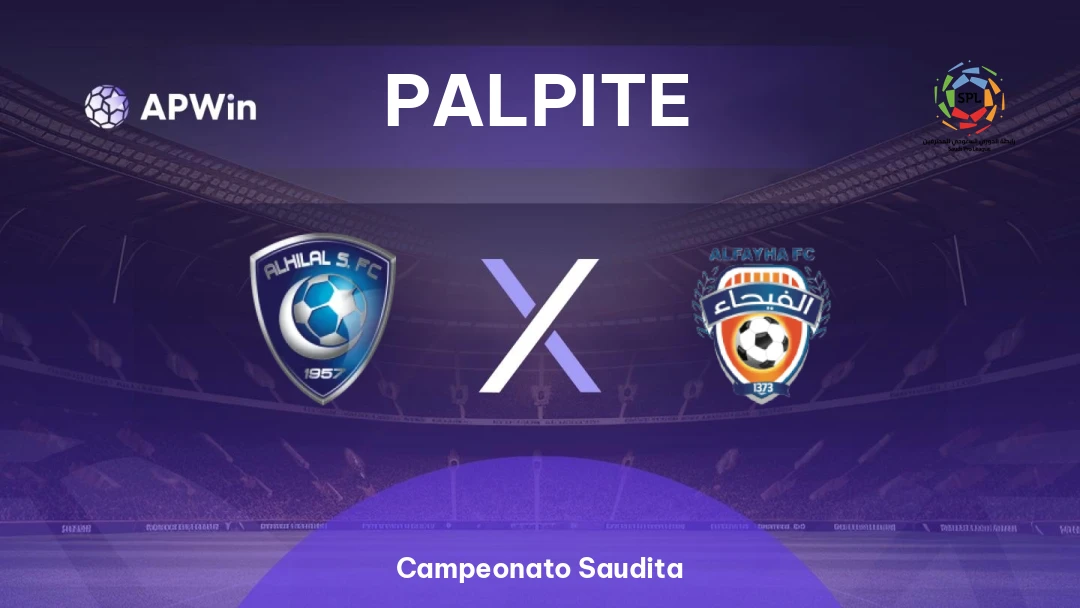 Al-Hilal x Al-Feiha | Palpite | Campeonato Saudita | 22/01