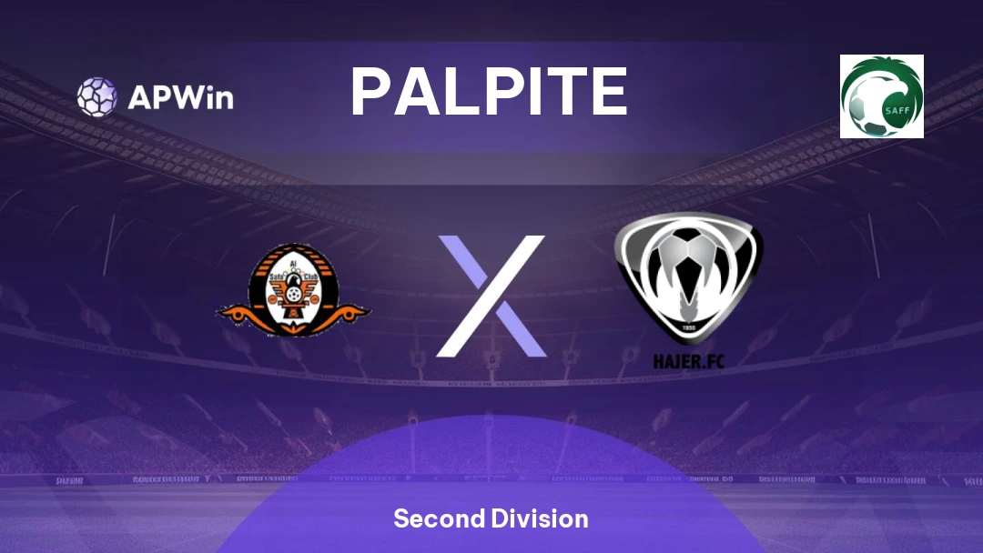 Al Safa x Hajer | Palpite | Second Division | 17/02