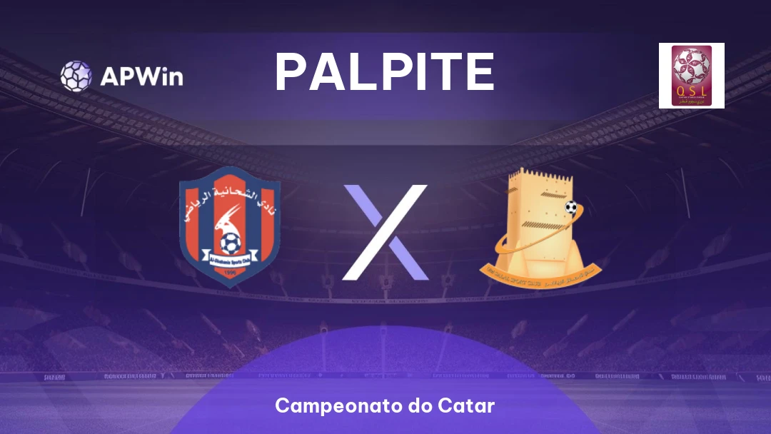 Al Shahaniya x Umm-Salal | Palpite | Campeonato do Catar | 16/01