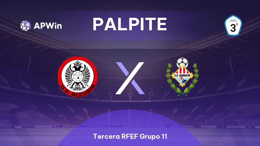 Alcúdia x CE Manacor | Palpite | Tercera RFEF Grupo 11 | 15/01