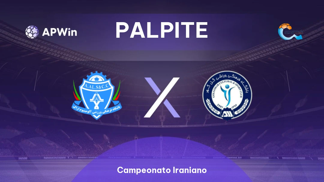 Aluminium Arak x Gol Gohar | Palpite | Campeonato Iraniano | 17/01