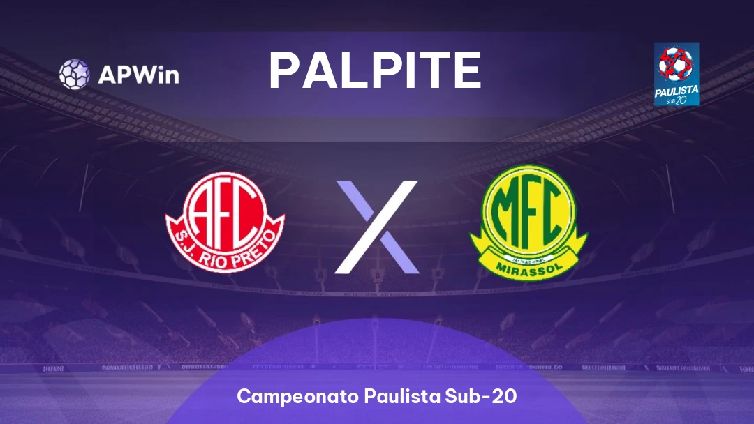América-SP Sub-20 x Mirassol Sub-20 Thumbnail