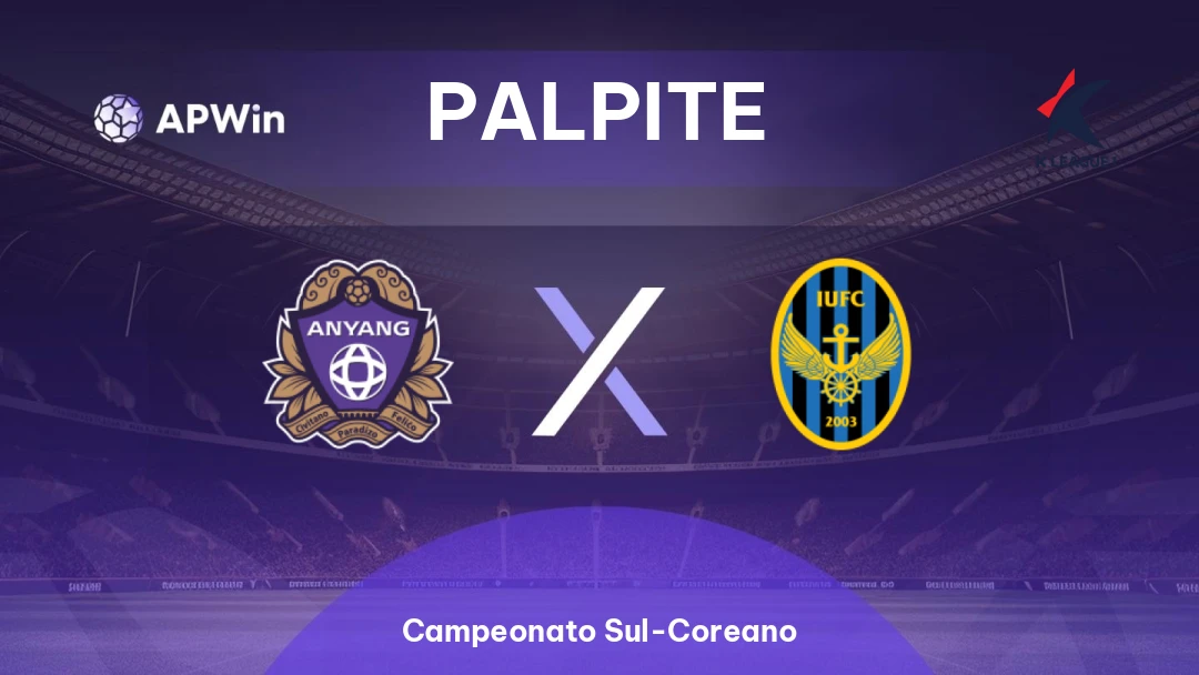 Anyang x Incheon United | Palpite | Campeonato Sul-Coreano | 22/03