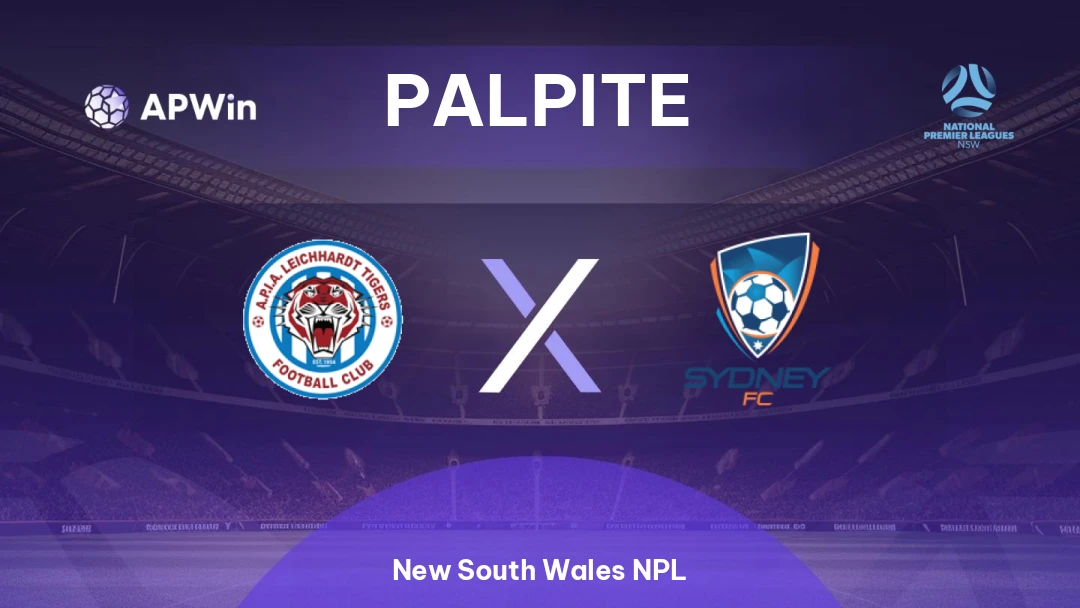APIA Leichhardt Tigers x Sydney II | Palpite | New South Wales NPL | 11/07