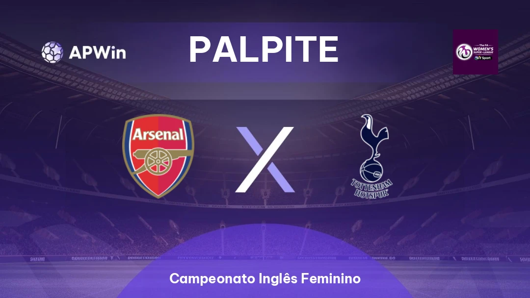 Arsenal Feminino x Tottenham Feminino Thumbnail