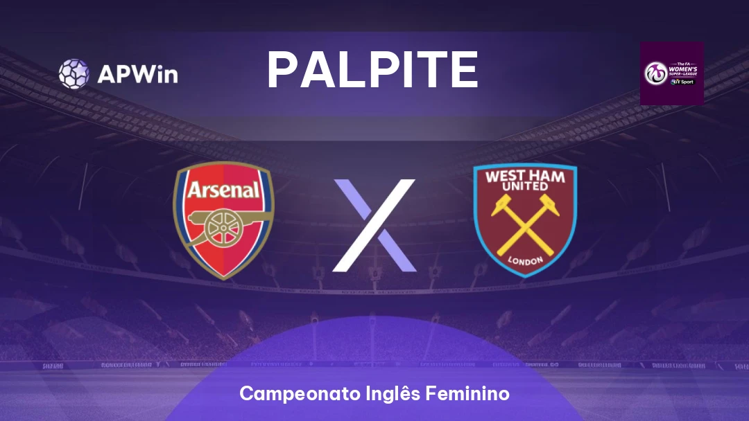 Arsenal Feminino x West Ham Feminino Thumbnail