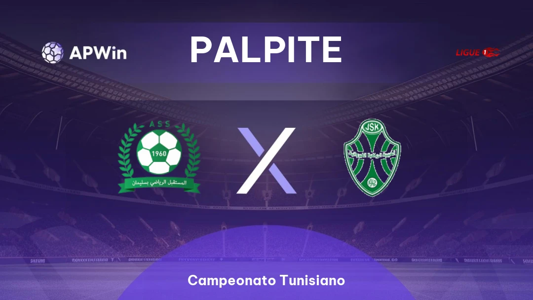 AS Soliman x Kairouan | Palpite | Campeonato Tunisiano | 15/01