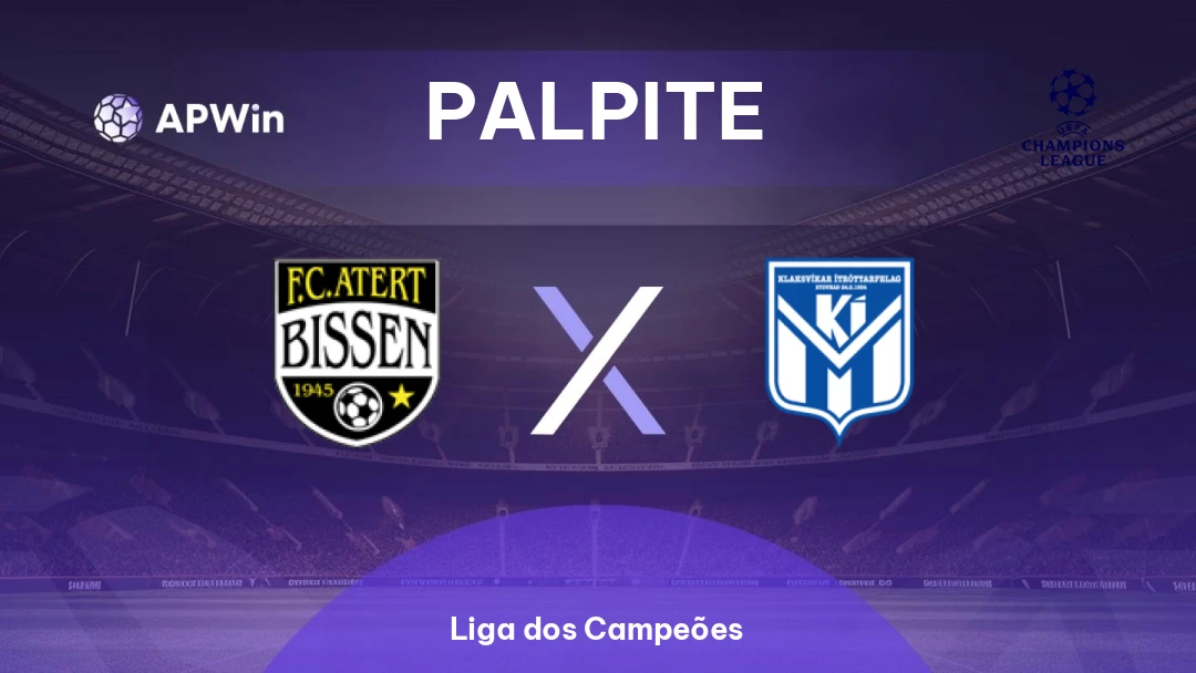 Atert Bissen x KÍ | Palpite | Liga dos Campeões | 15/07