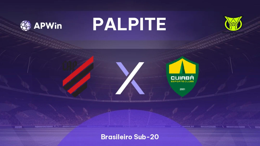 Athletico-PR Sub-20 x Cuiabá Sub-20 | Palpite | Brasileiro Sub-20 | 24/02