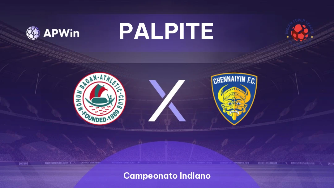 ATK Mohun Bagan x Chennaiyin | Palpite | Campeonato Indiano | 23/02