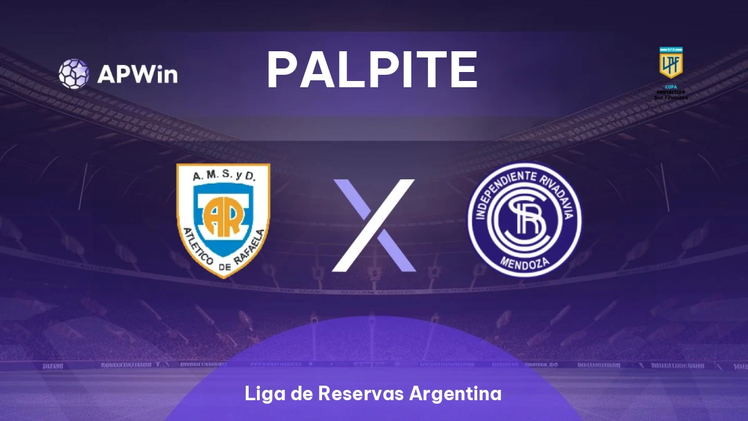 Atlético de Rafaela Res. x Independiente Riva Res. | Palpite | Liga de Reservas Argentina | 16/07