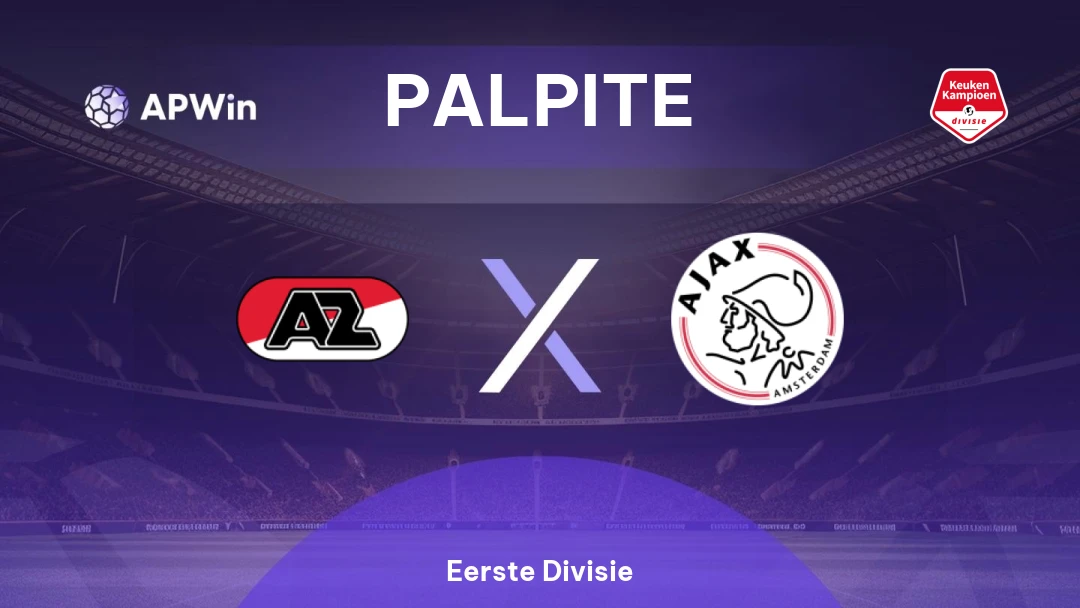 AZ II x Ajax II | Palpite | Eerste Divisie | 12/01