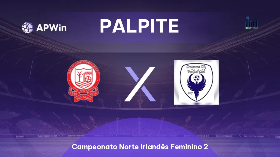 Ballyclare Comrades Feminino x Craigavon City W Thumbnail