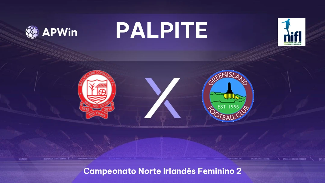 Ballyclare Comrades Feminino x Greenisland Thumbnail