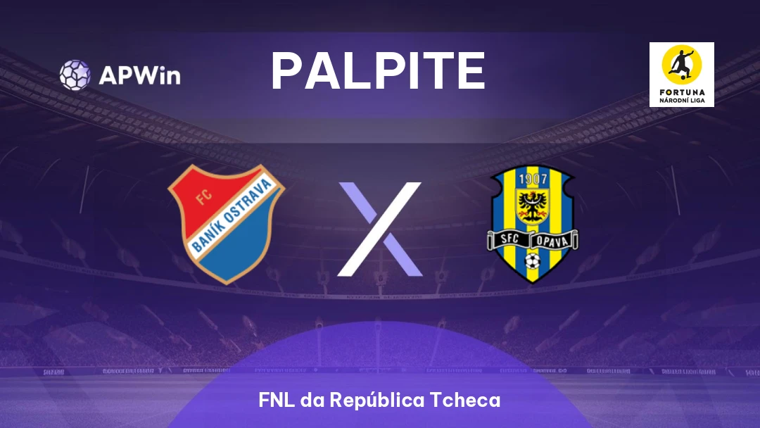 Baník Ostrava Sub-21 x Líšeň | Palpite | FNL da República Tcheca | 15/04