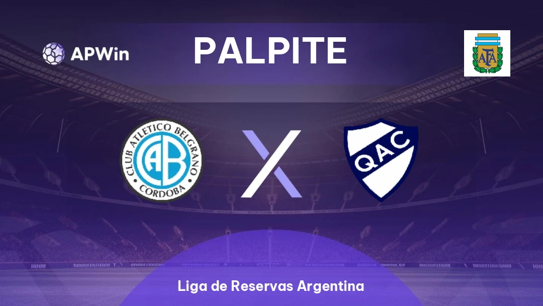 Belgrano Res. x Quilmes Res. | Palpite | Liga de Reservas Argentina | 27/05