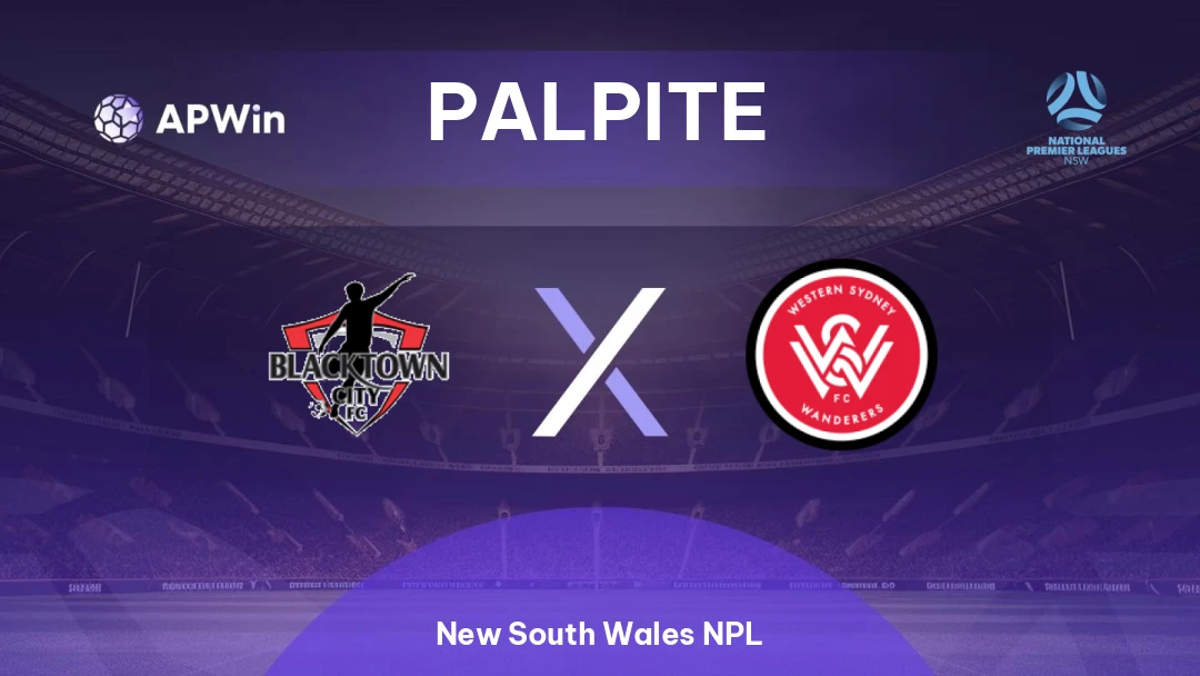 Blacktown City x Western Sydney W. II | Palpite | New South Wales NPL | 30/08