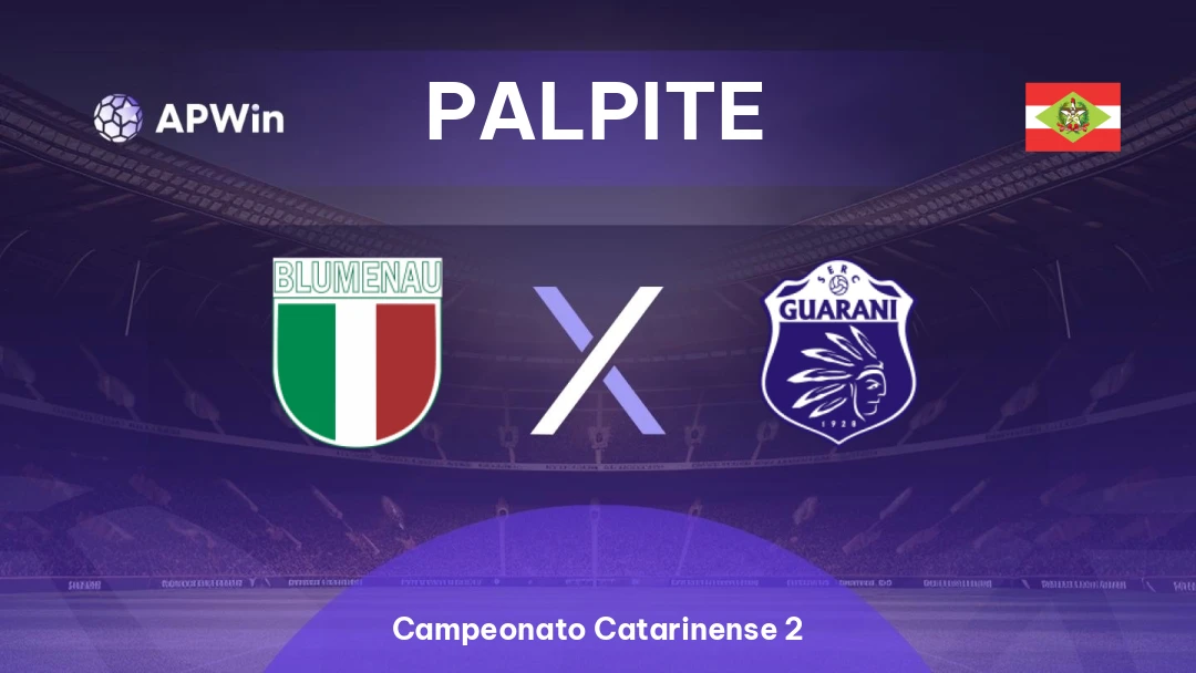 Blumenau x Guarani de Palhoça | Palpite | Campeonato Catarinense 2 | 27/05