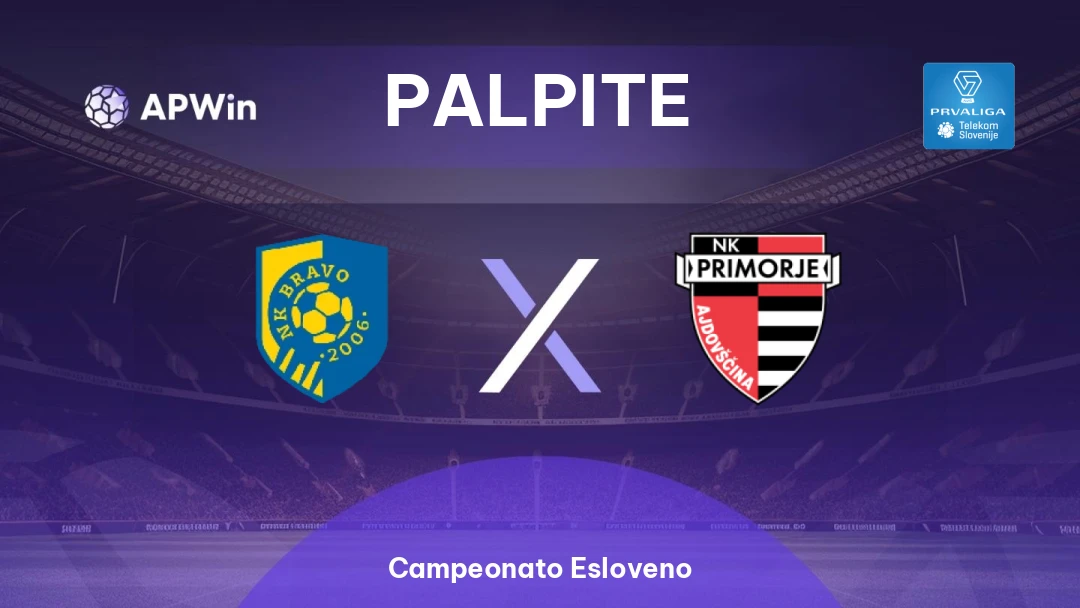 Bravo x NK Primorje | Palpite | Campeonato Esloveno | 15/04