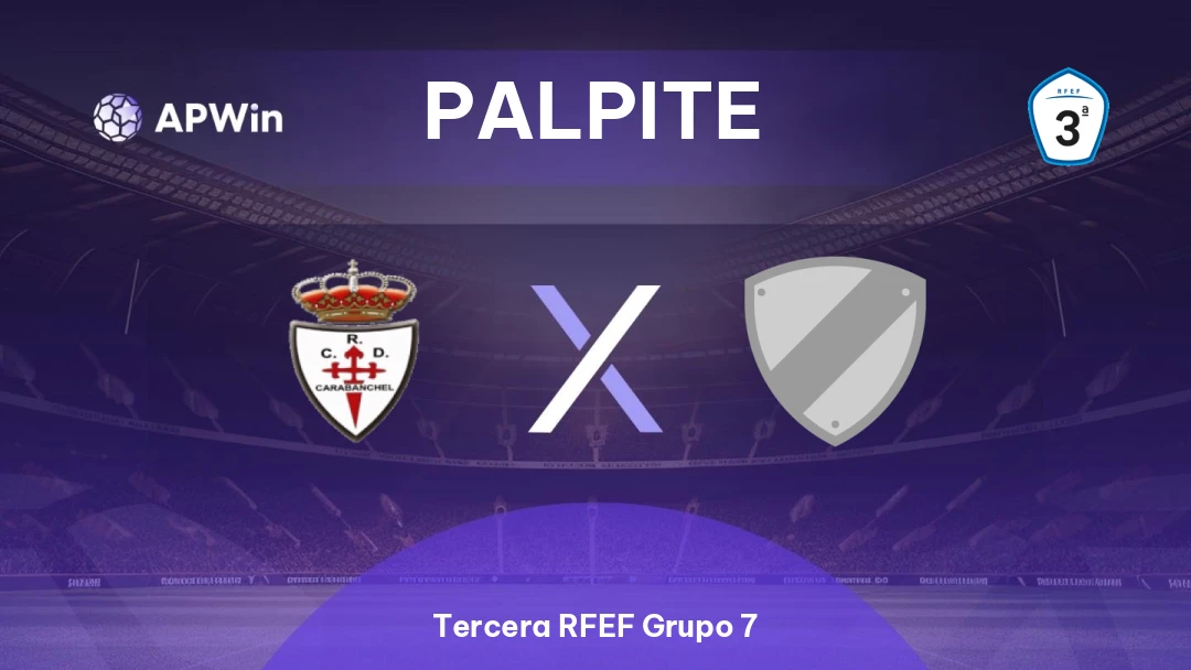 Carabanchel x Atletico Madrid III | Palpite | Tercera RFEF Grupo 7 | 18/01