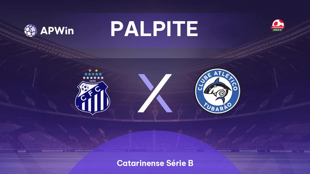 Caravaggio x Atlético Tubarão | Palpite | Catarinense Série B | 15/07