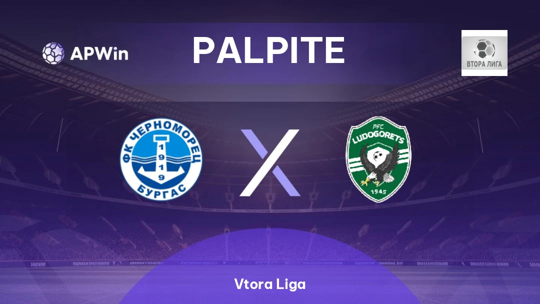 Chernomorets 1919 Burgas x Ludogorets II | Palpite | Vtora Liga | 16/04