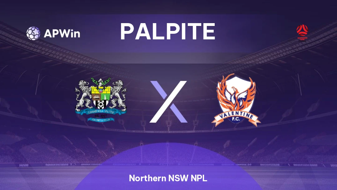 Cooks Hill United x Valentine | Palpite | Northern NSW NPL | 30/05