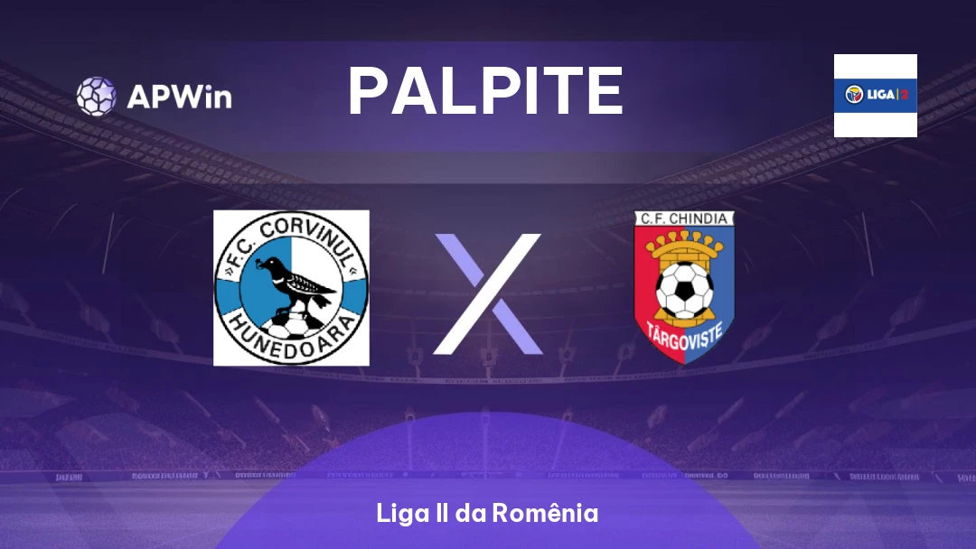 Corvinul Hunedoara x Chindia Târgovişte | Palpite | Liga II da Romênia | 14/04