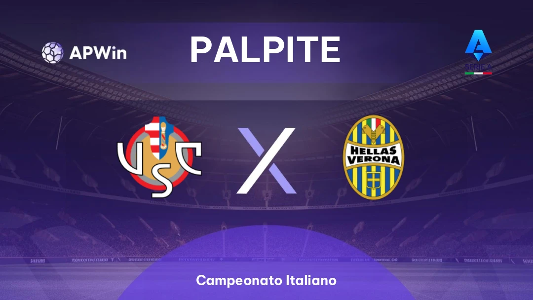 Cremonese x Verona | Palpite | Campeonato Italiano | 19/01