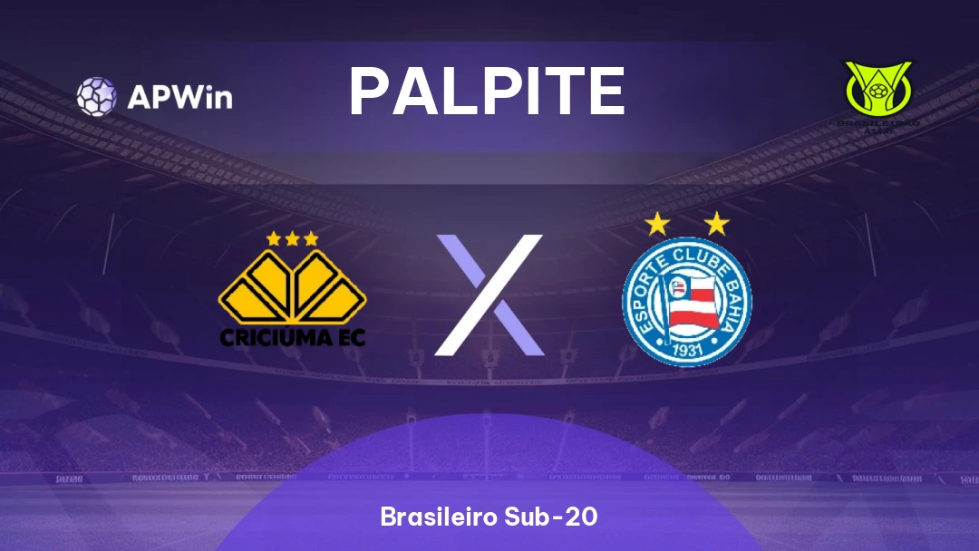 Criciúma Sub-20 x Bahia Sub-20 Thumbnail