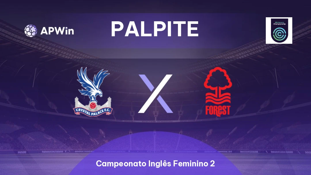 Crystal Palace Feminino x Nottingham Feminino Thumbnail