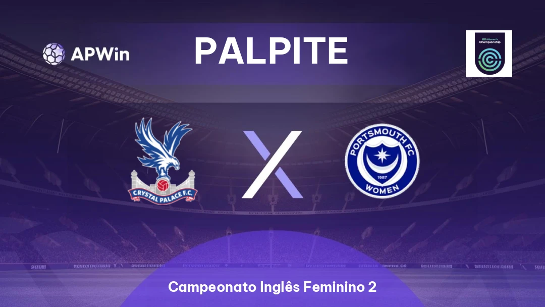 Crystal Palace Feminino x Portsmouth Feminino Thumbnail