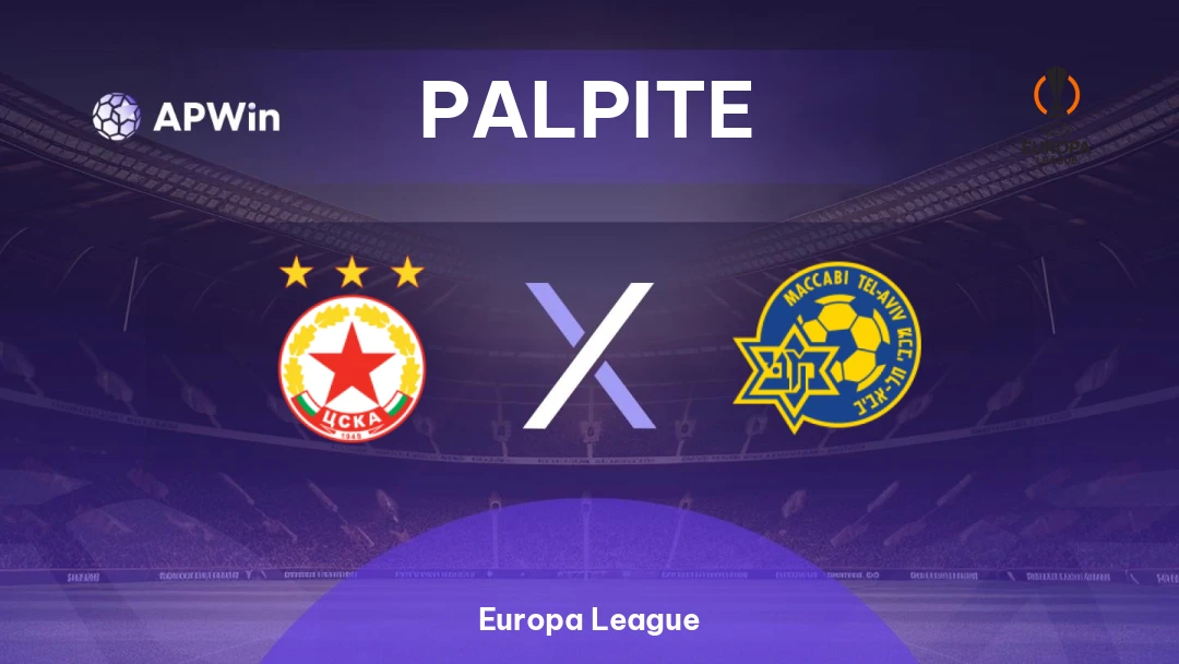 CSKA Sofia x Maccabi Tel Aviv | Palpite | Europa League | 13/08