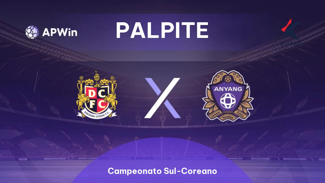 Daejeon Citizen x Anyang Thumbnail