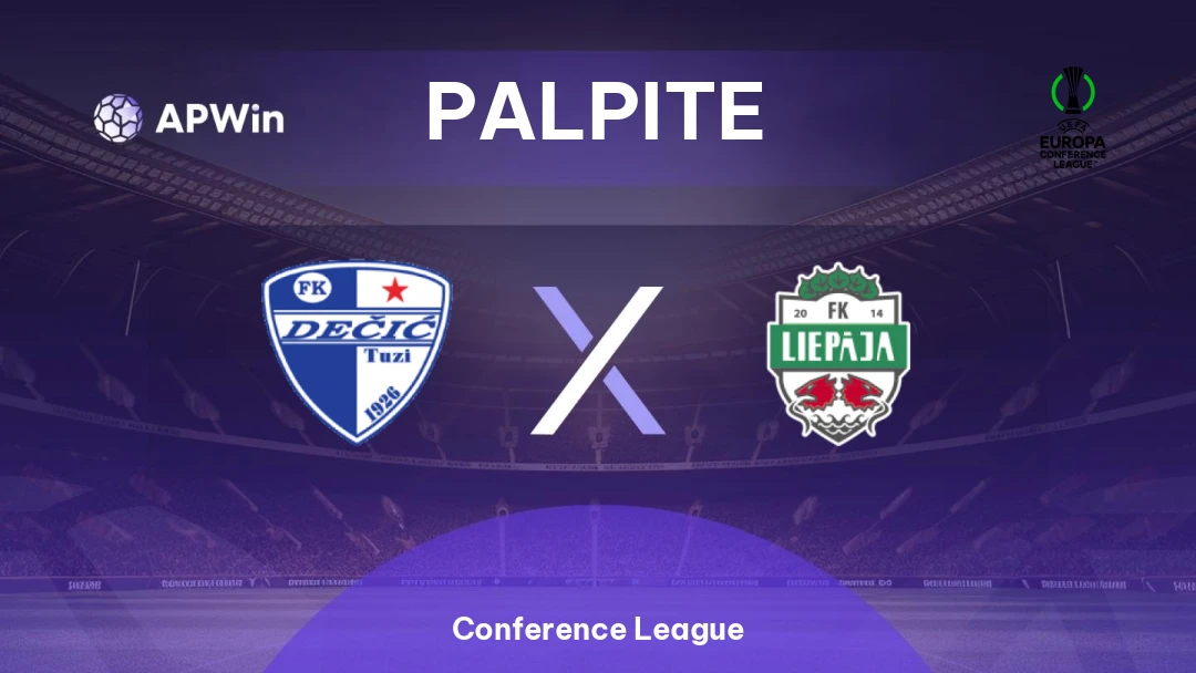 Dečić x Liepāja | Palpite | Conference League | 15/07