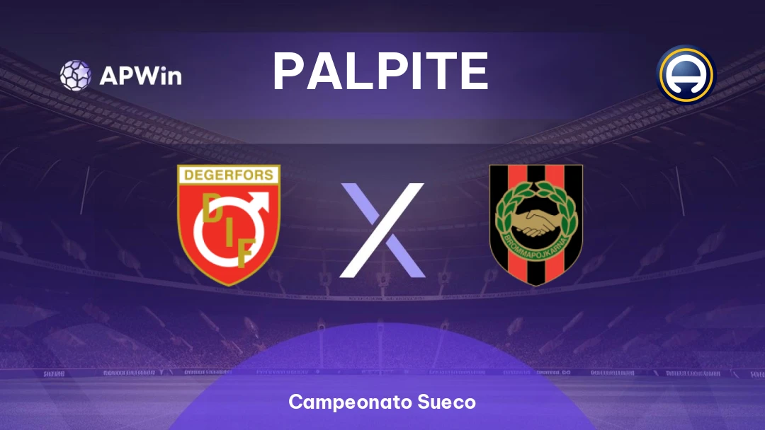 Degerfors x Brommapojkarna | Palpite | Campeonato Sueco | 31/05