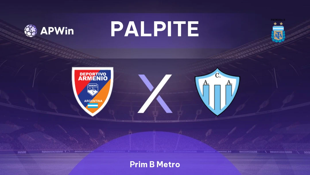Deportivo Armenio x Argentino Merlo | Palpite | Prim B Metro | 28/02