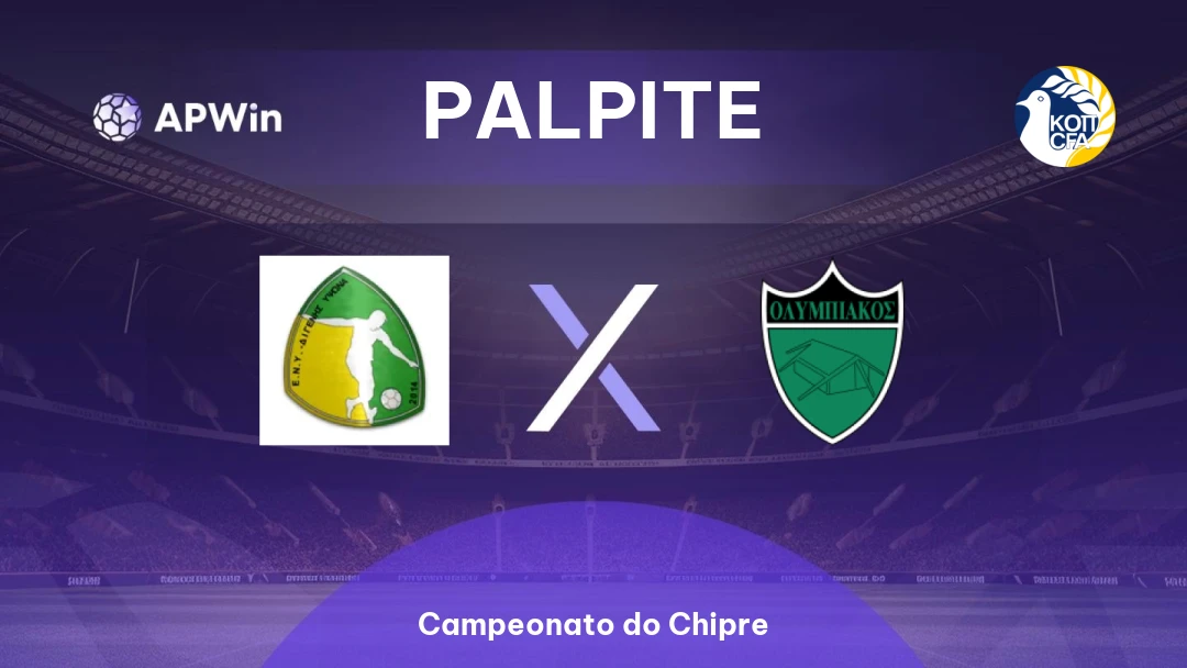 Digenis Ypsonas x Olympiakos | Palpite | Campeonato do Chipre | 12/01