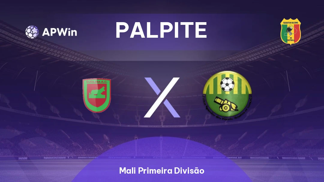 Djoliba x USFAS Bamako | Palpite | Mali Primeira Divisão | 07/05