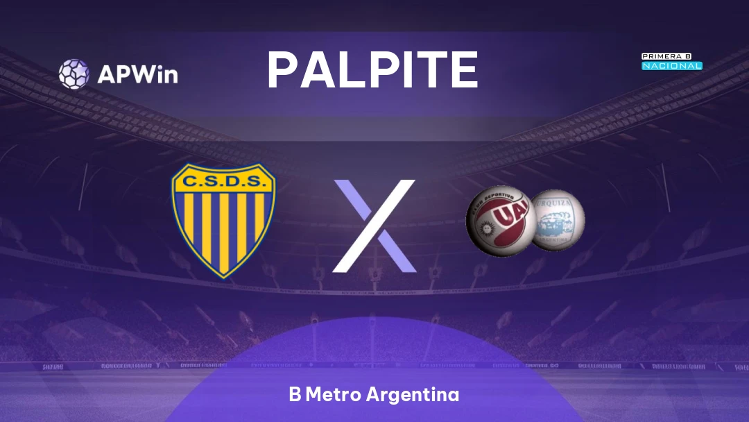 Dock Sud x UAI Urquiza | Palpite | B Metro Argentina | 14/07
