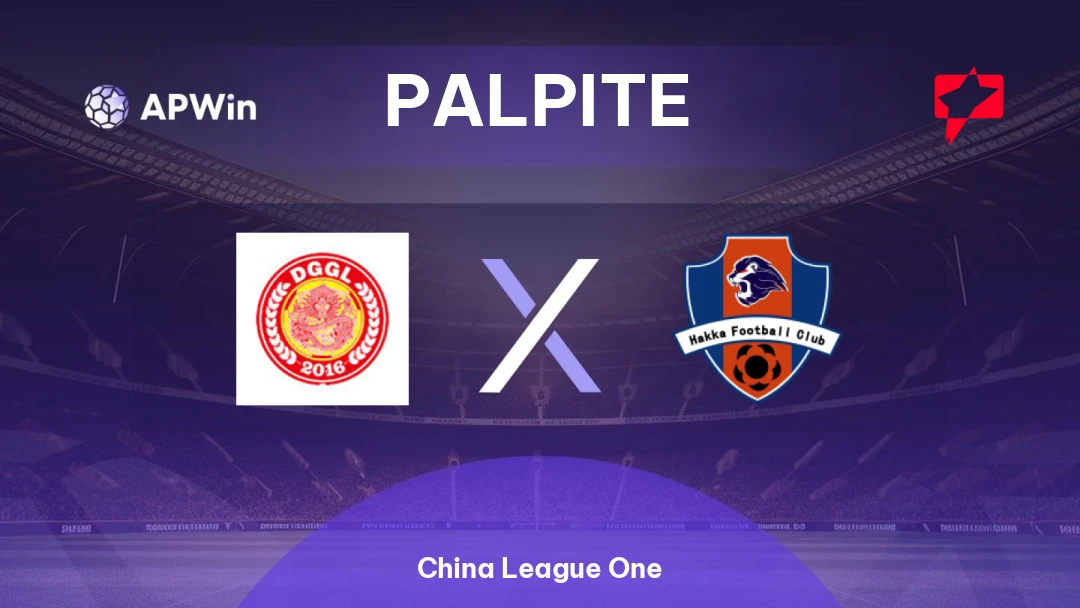 Dongguan United x Meizhou Hakka | Palpite | China League One | 05/04